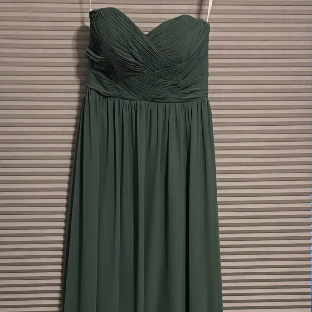 Revelry Kennedy Chiffon Convertible Dress Eucalyptus